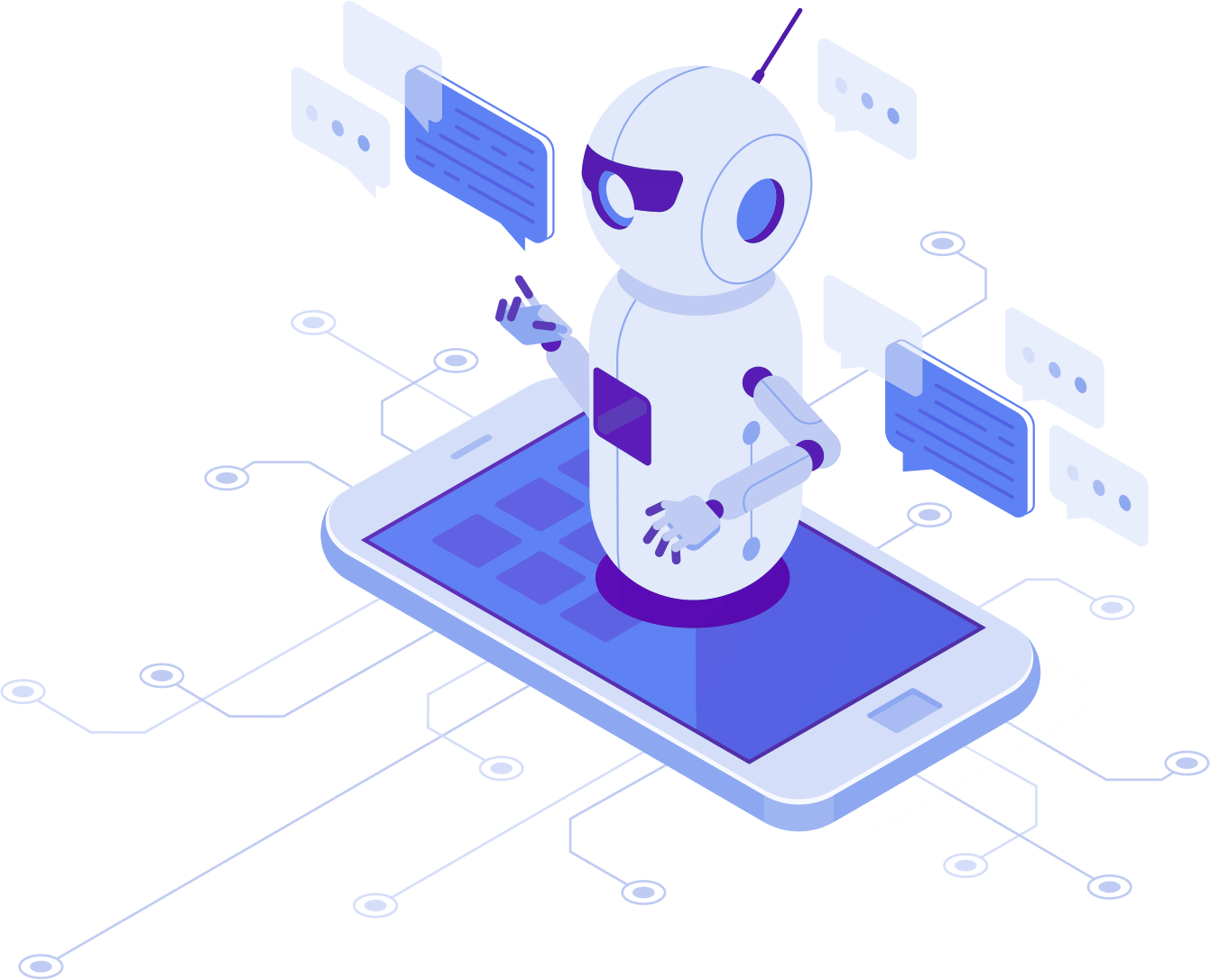 Professional working on digital solutions